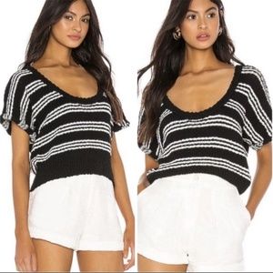 NWT Callahan Knit Taylor Cropped Sweater Size XS